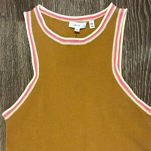 ALC NWT knit sleeveless top